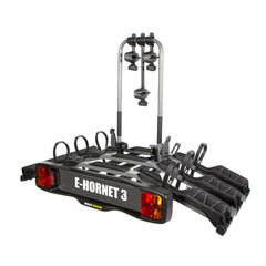 *CLOSEOUT* Buzzrack E-Hornet 3 Bike Platform Tow Ball Mounted E-Bike Rack Includes Lights Pack