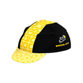 Santini Cycling Cap Grand Depart Barcalona Yellow/ Black