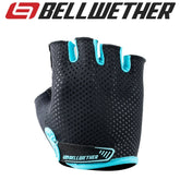*CLOSEOUT* Bellwether Women's Supreme Gel Fingerless Gloves Ice Blue
