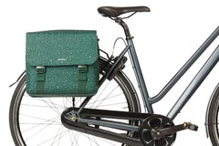 *CLOSEOUT* Basil Flair Double Bicycle Pannier Bag 35L Green