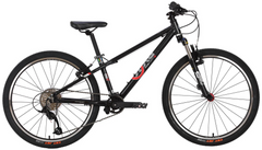 ByK E-540x9 MTB Kids Mountain Bike Black Red