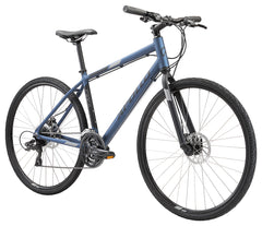 Apollo Trace 20 Flat Bar Bike Matte Slate Blue and Black