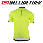 Bellwether Mens Criterium Pro Cycling Jersey Hi Vis Yellow