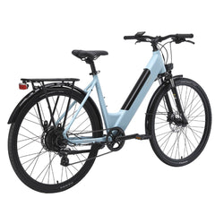 Shogun eMetro Step Through Hybrid e-Bike Sea Angel Blue