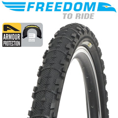 Freedom to Ride Gravel All Round Tyre Armour Protection 26 x 1.75
