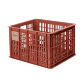 Basil Bicycle Crate Recycled Red