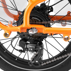 CXDS ICON URB 2.0 Cargo eBike Tangerine Orange