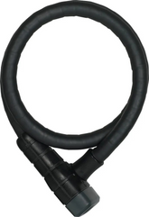 Abus 6615K Steeloflex Microflex Key Coil Lock 85cm Black