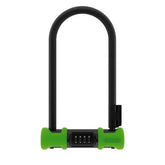 Abus 410c Ultra Combo Combination U Bolt D Lock  Green 230mm