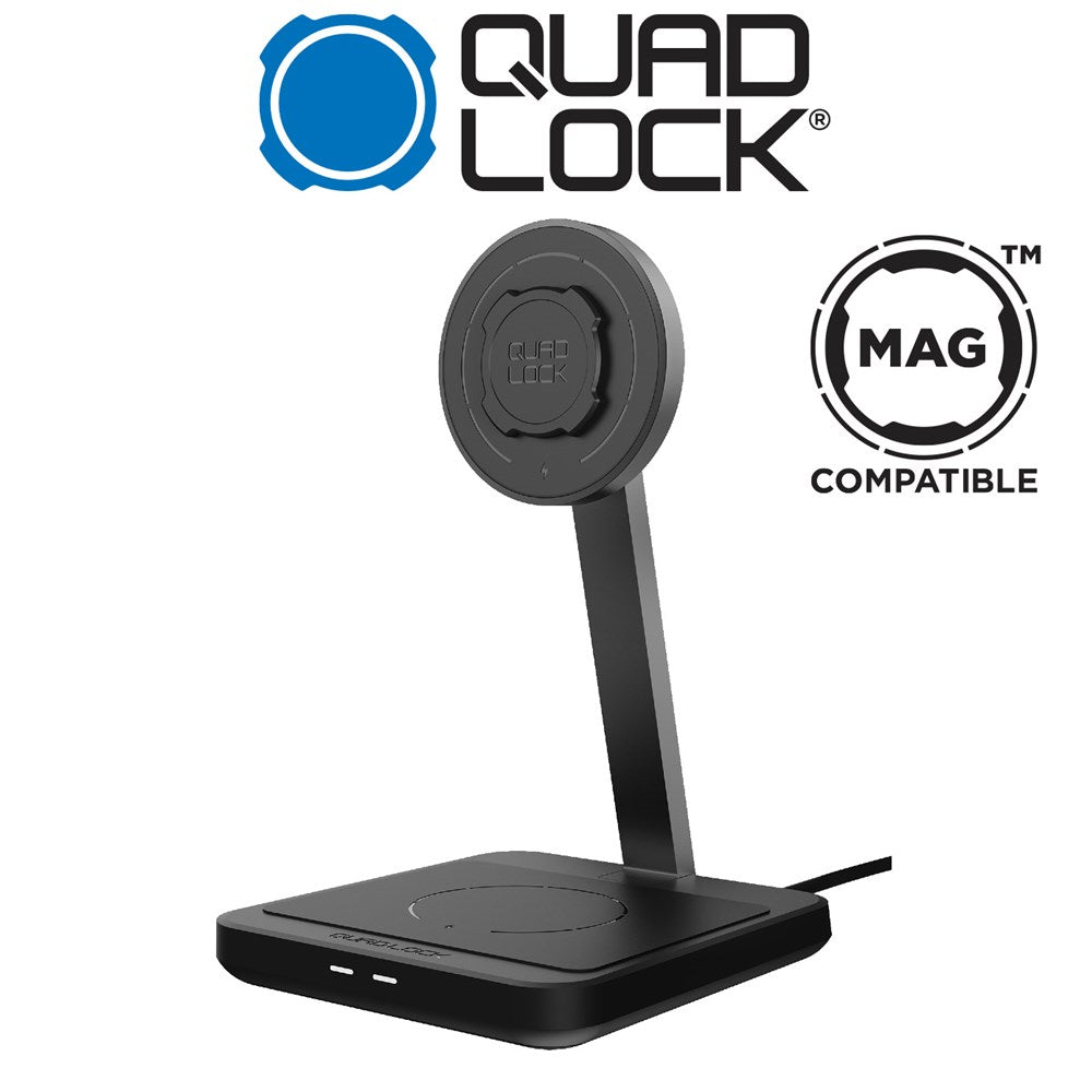 Quad Lock Wireless Phone Charger Desk Quad Lock Magnetic Mount
