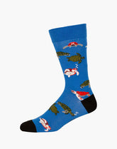 Bamboozld Mens Sea Turtle Bamboo Sock 7-11