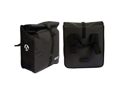 Azur Metro Pannier Bags Black Set of 2