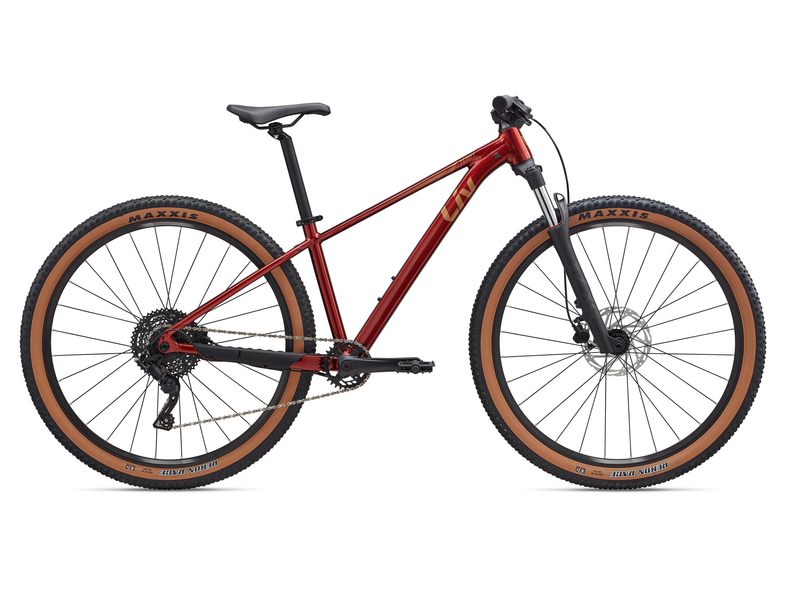 mountainbike mars Liv Tempt 2 Womens Mountain Bike Mars Dust Red 2025 – Melbourne Bicycles