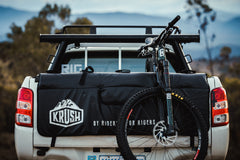 Krush Truck Pad Tailgate Cover Black 5 Bikes