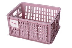 Basil Bicycle Crate Recycled Blossom Pink 17.5 LT Small