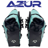 Azur Waterproof Touring Pannier Set Turquoise