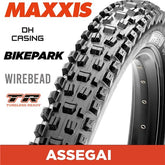 Maxxis Assegai 29 x 2.50 WT Wirebead Tubeless Ready