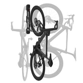 Skwiki Swivel Bike Wall Hanger Black