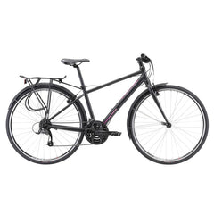 Malvern Star Sprint 2 Womens Flat Bar Bike Matt Black/Pink