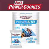 Ems Power Bites Blueberry 240g 8 Pack