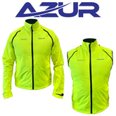 *CLOSEOUT* Azur Mustang Jacket Vest Neon Yellow