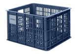 Basil Bicycle Crate Recycled Bluestone Blue