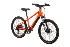 VelectriX Hurricane Kids 24 " Electric Mountain E-Bike Orange 24"