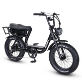 XDS ICON E-Vibe Beach Electric Cruiser Bike Galaxy Black