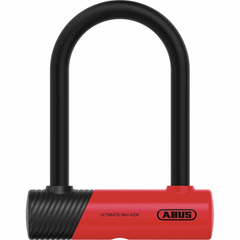 Abus 420K Ultimate Mini U-Bolt Lock 150HB 140MM Red