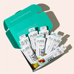 Pure Fluid Energy Gel Sample Pack 50g 8 Energy Gels