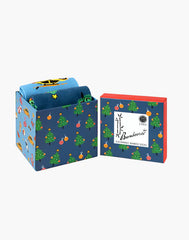 *CLOSEOUT* Bamboozld Mens Summer Time Chrissy 2pk Gift Box Bamboo Socks 7-11