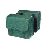 Basil Flair Double Bicycle Pannier Bag 35L Green