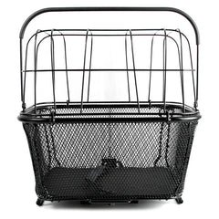 Pet Carrier Quick Release Wire Rear Basket with Lid 8858