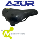 Azur Theta Pro Memory Foam Comfort Saddle