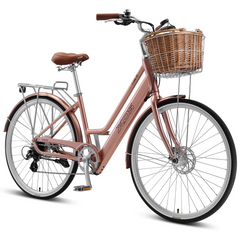 XDS E-Conic S2 Step Thru E-bike Rose Gold