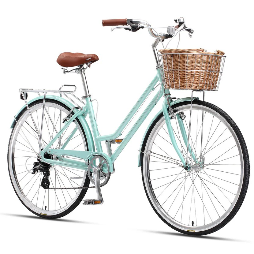 womens retro bicycles XDS Loretta Womens Retro Step Through Bike Mint – Melbourne Bicycles