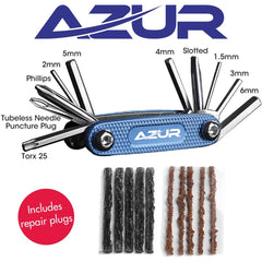 Azur 10 Function Tubeless Multi Tool With Plugs