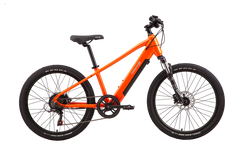 VelectriX Hurricane Kids 24 " Electric Mountain E-Bike Orange 24"