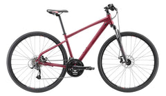Malvern Star Freedom W1 Hybrid Bike Berry
