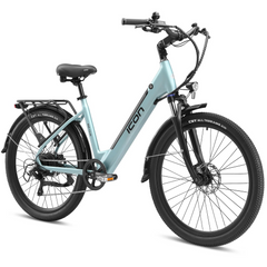 *NEW* ICON EB-ONE Step Thru E-Bike Glacier Mint Blue