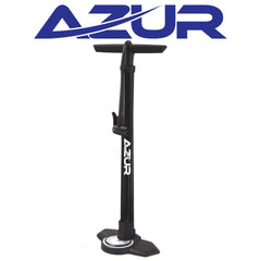 *SALE* Azur Mistral Floor Pump Black Dual Head