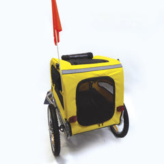 Pacific Pet Trailer Carrier Small Yellow