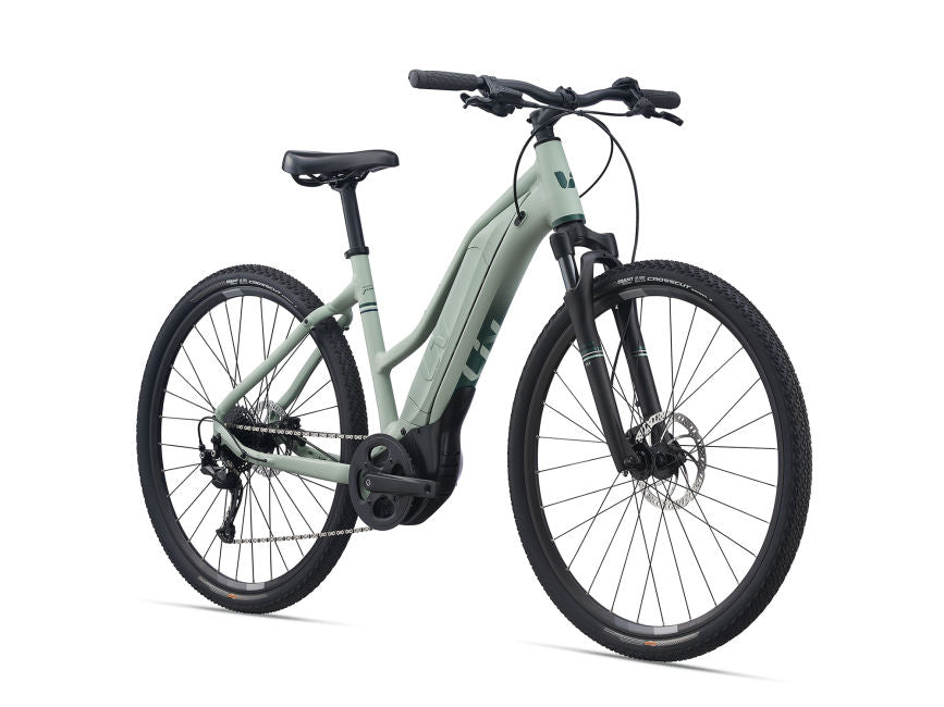 Liv Rove E+ Womens Hybrid E-Bike 2022 Laurel Green – Melbourne