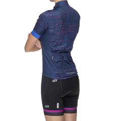 *CLOSEOUT* Bellwether Galaxy Breakaway Womens Cycling Jersey Navy