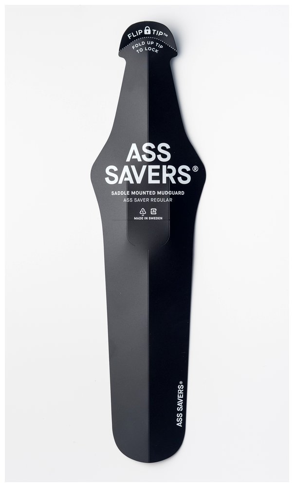 Garde-boue De Selle Ass Saver – Noir, Fixation FLIP-TIP, Sans Outil, Pour Pneus 23-35 Mm