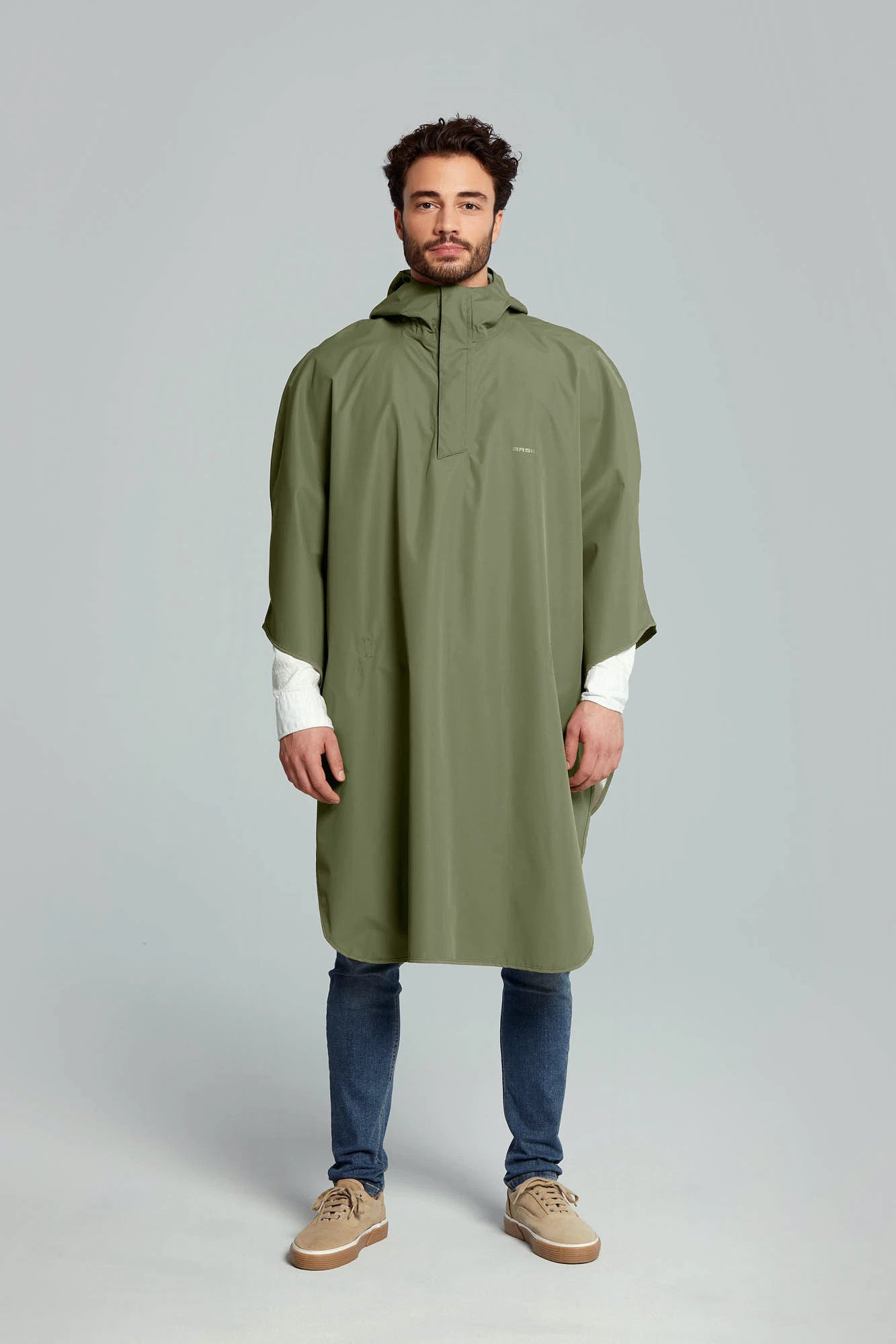 Basil Hoga Bicycle Rain Poncho Unisex Black