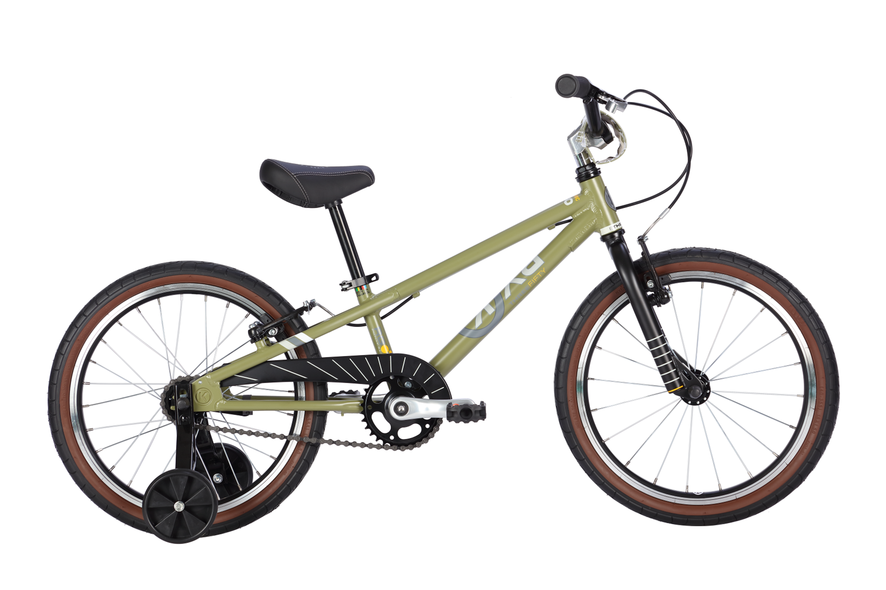 ByK E-350 Kids Bike Kamo Green/ Black