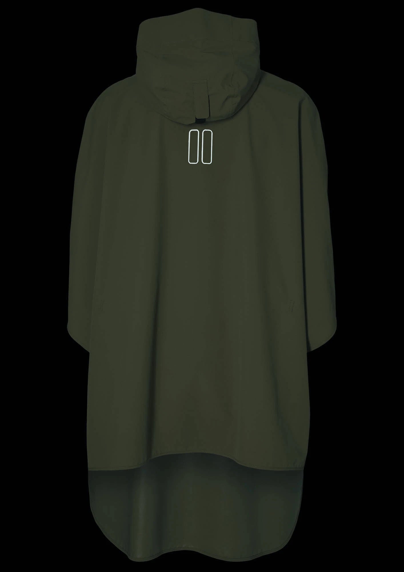 Basil Hoga Bicycle Rain Poncho Unisex Black