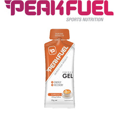 PeakFuel Energy Gel Shots 35g Espresso with 30mg Caffeine