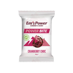 Ems Power Bites Cranberry Chocolate 240g 8 Pack